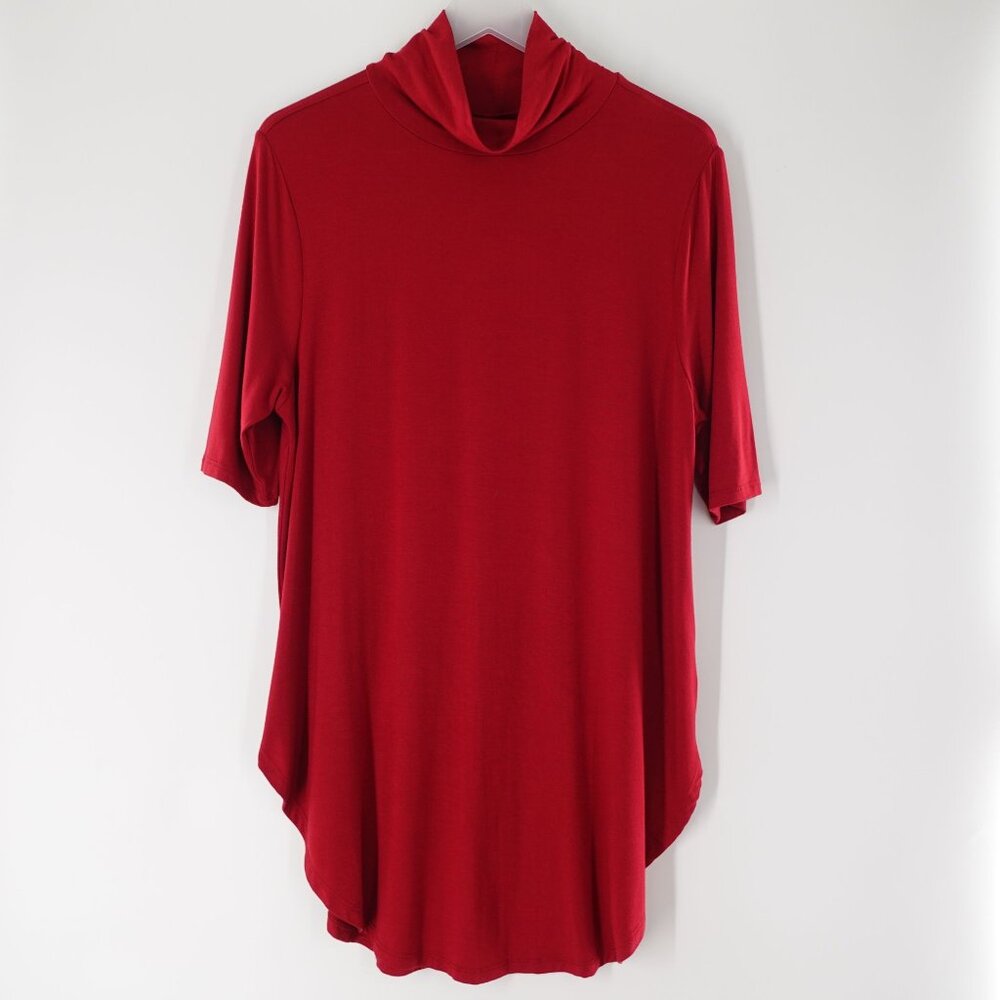 Torrid Śz 1 Super Soft Knits Short Sleeve Turtle Neck